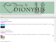 Tablet Screenshot of darcytodionysus.com